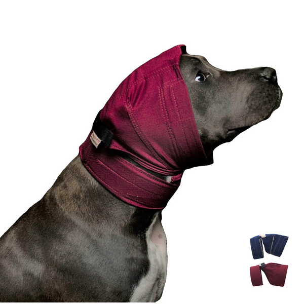 DOG No Flap Ear Wrap Denim/Pinpoint Combo Kit